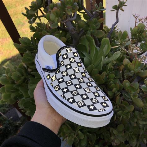 louis vuitton checkered print vans|Louis Vuitton prints and materials.